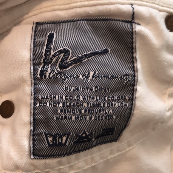 Citizens of Humanity low rise white capris - Picture 10 of 14